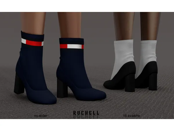 Alpha Tom Sock Boots - The Sims 4 Custom Content