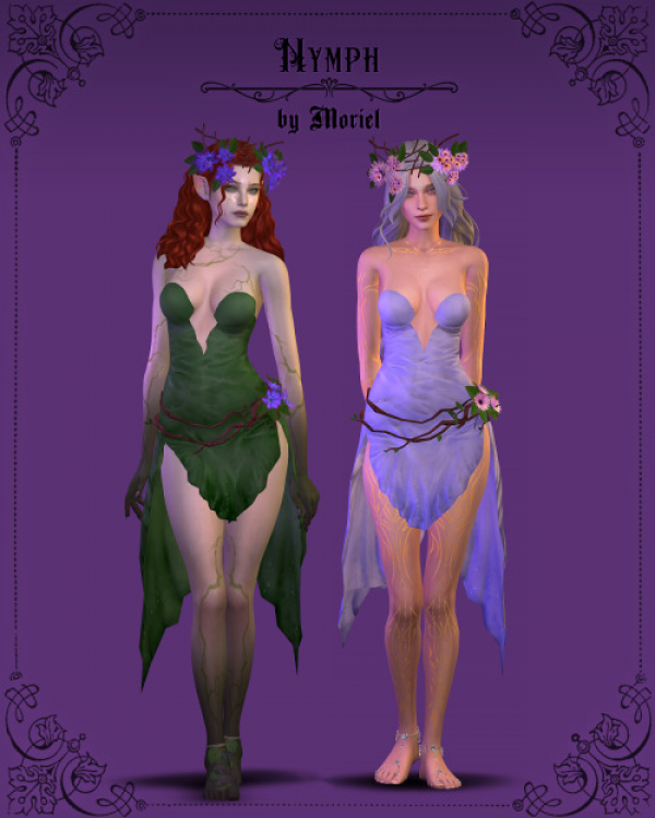 Alpha Nymph by simsfinds - The Sims 4 Custom Content
