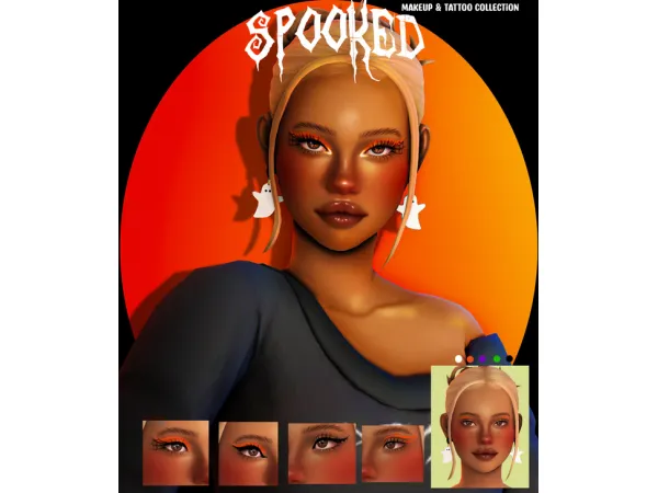 Mix spooked collection - The Sims 4 Custom Content