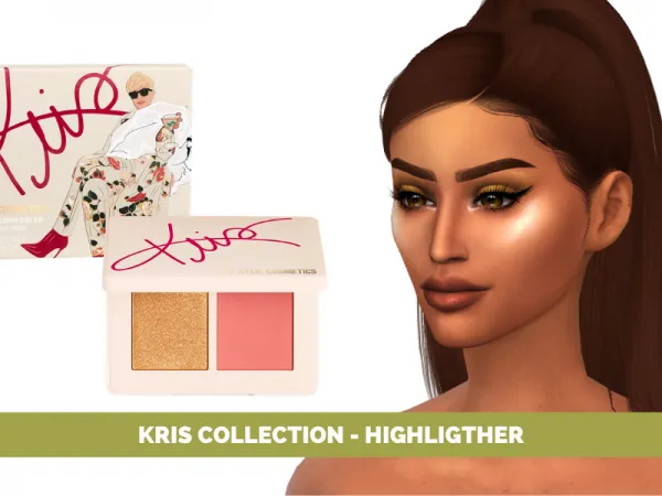 Alpha KRIS COLLECTION BLUSH - The Sims 4 Custom Content