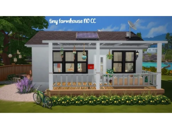 Maxis Match Tiny Farmhouse [NO ] - The Sims 4 Custom Content