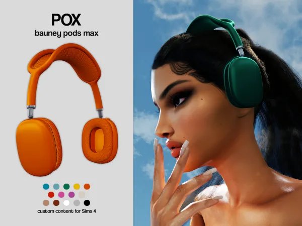 Alpha POX Bauney Pods Max (Functional) - The Sims 4 Custom Content
