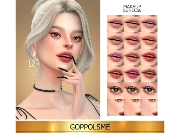 GPME-GOLD MAKEUP SET CC50