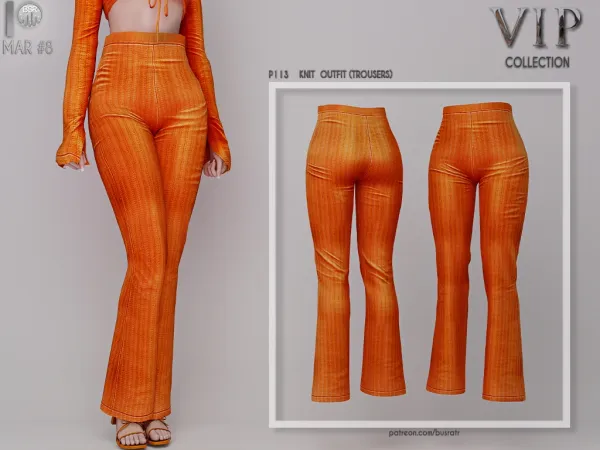 KNIT OUTFIT (TROUSERS) P113