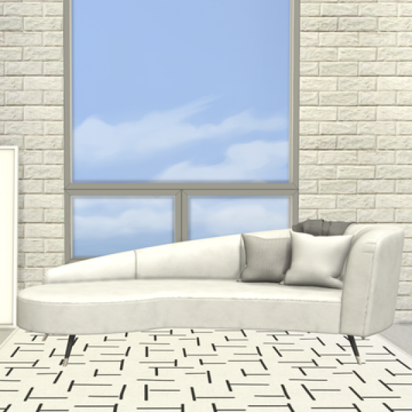 Alpha [algu] sofarug by simsfinds - The Sims 4 Custom Content