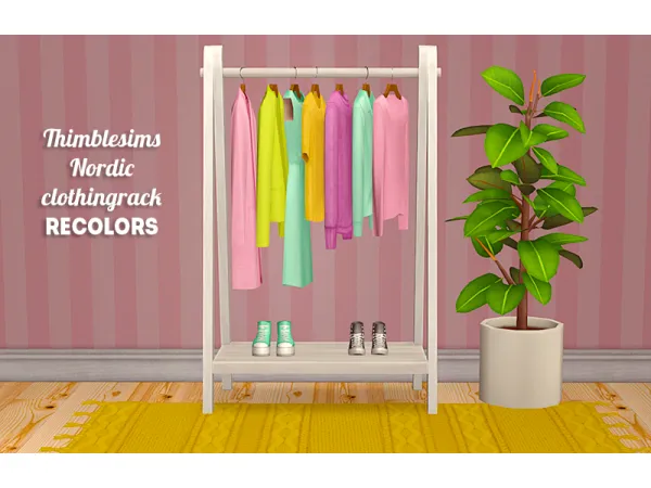 [ ] thimblesims mlys nordic clothingrack Recolor - The Sims 2 Custom Content