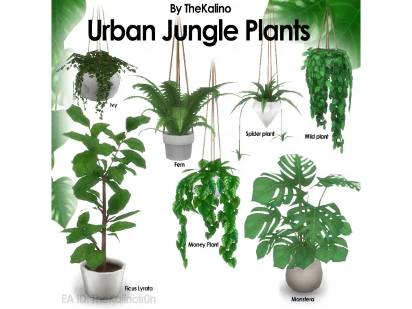 Sims 4 Decorative Plants