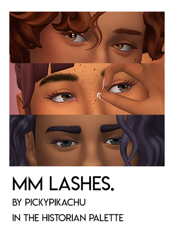 Maxis Match maxis match eyelashes by simsfinds - The Sims 4 Custom Content