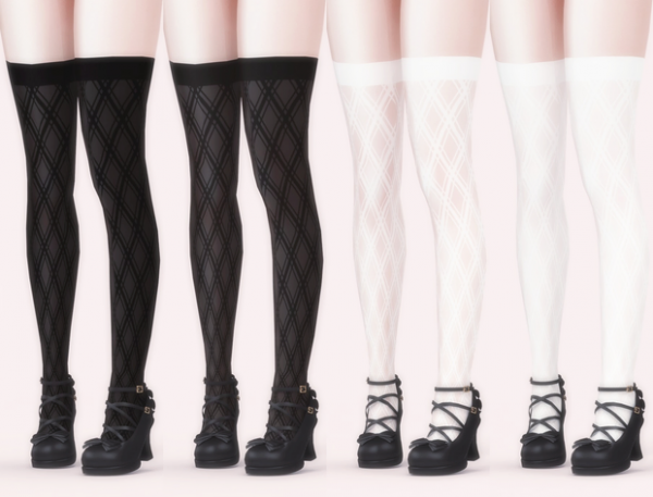 Alpha Stocking 45 by simsfinds - The Sims 4 Custom Content