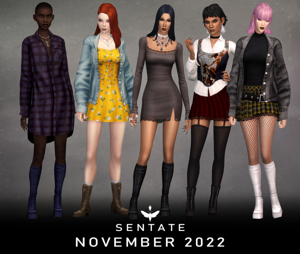 Maxis Match November 2022 Collection by simsfinds - The Sims 4 Custom Content