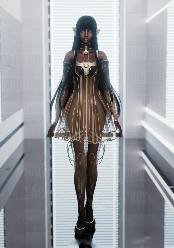 Alpha DOWNLOAD Shining Nikki Virtual Core by simsfinds - The Sims 4 Custom Content
