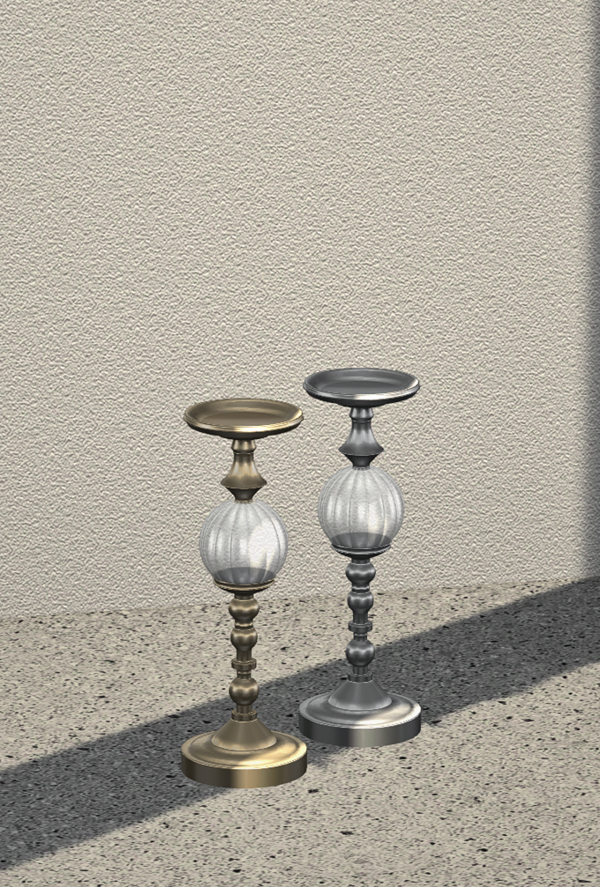 Alpha [KHD] Kissing Candlesticks by kerriganhouse - The Sims 4 Custom Content