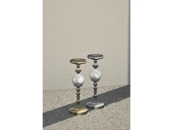 Alpha [KHD] Kissing Candlesticks by Kerrigan House Designs - The Sims 4 Custom Content