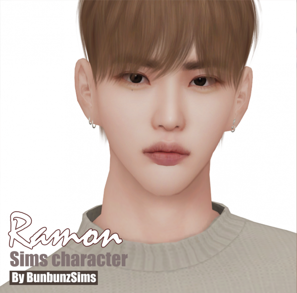 Alpha [Early access] Sims character Ramon by simsfinds - The Sims 4 Custom Content