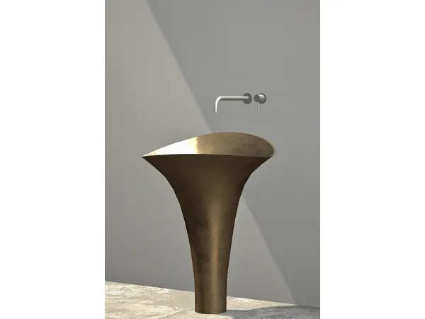 Alpha [KHD] Goldleaf Sink by Kerrigan House Designs - The Sims 4 Custom Content