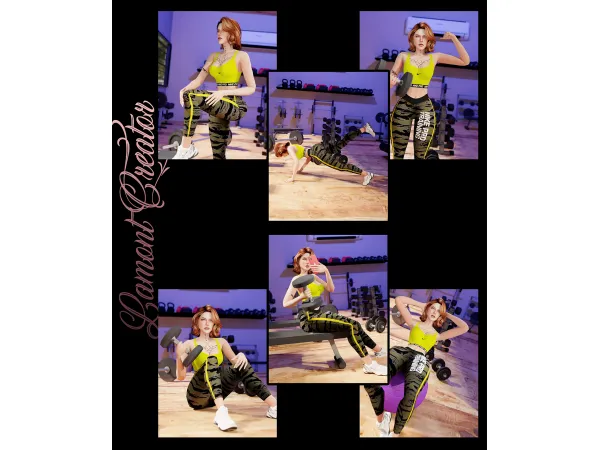 Mix Gym 3 - The Sims 4 Custom Content