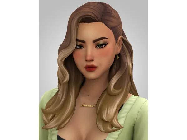 Maxis Match Chloe Hair The Simmer by Aladdin - The Sims 4 Custom Content