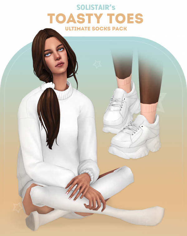 Maxis Match Toasty Toes Ultimate Socks Pack by simsfinds - The Sims 4 Custom Content