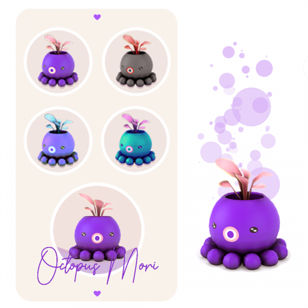 Maxis Match Octopus Mori by aira-cc - The Sims 4 Custom Content