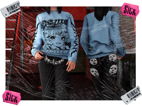 Alpha HOODIE FIND U - The Sims 4 Custom Content