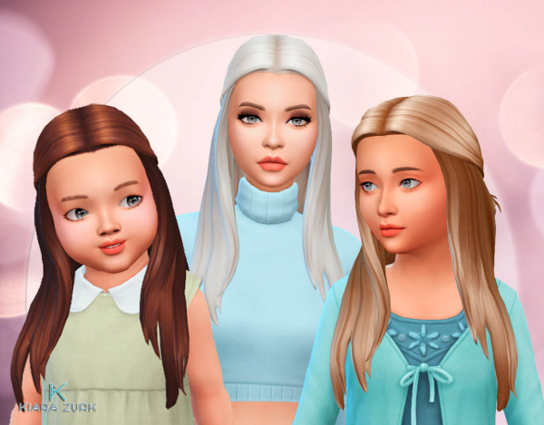 Maxis Match Innovation Hair by simsfinds - The Sims 4 Custom Content