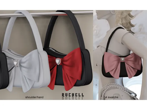 Alpha Pure Bag by ruchellsims - The Sims 4 Custom Content