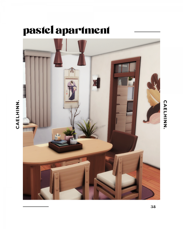 Alpha pastel karaoke apt an apartment by simsfinds - The Sims 4 Custom Content