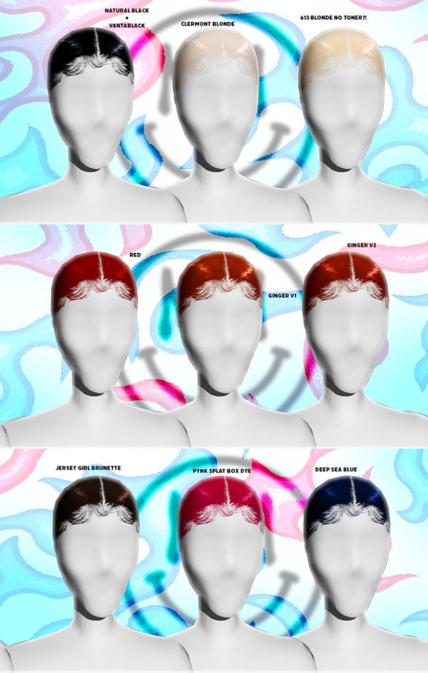 Alpha Beverly Anyskin Hairbase by simsfinds - The Sims 4 Custom Content