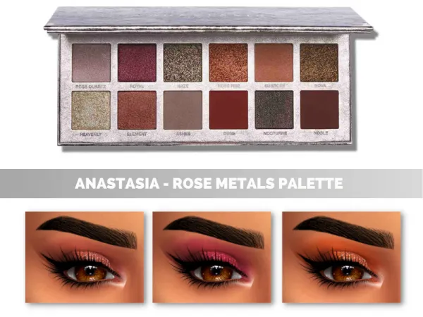 ANASTASIA BEVERLY HILLS ROSE METALS