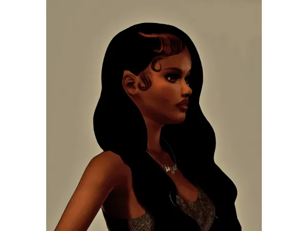 BRANDY SIMS QUICK WEAVE HAIR - The Sims 3 Custom Content