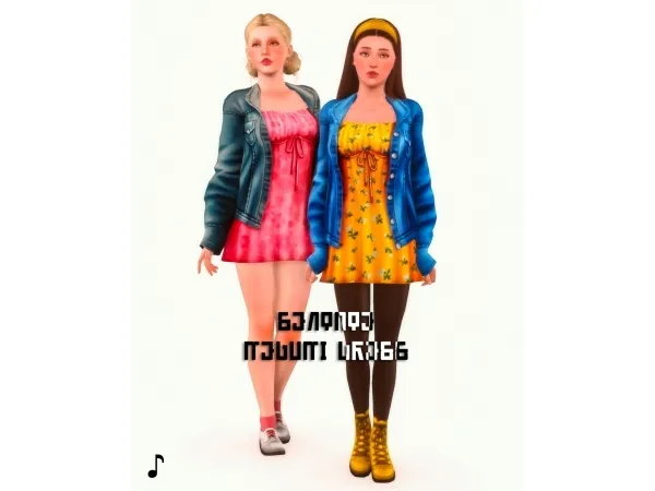 Megumi Dress Conversion - The Sims 3 Custom Content
