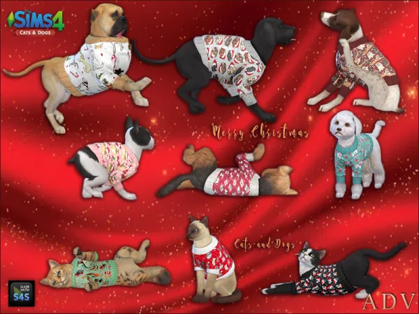 CLOTHING FOR CATS AND DOGS by ADV_Mabra