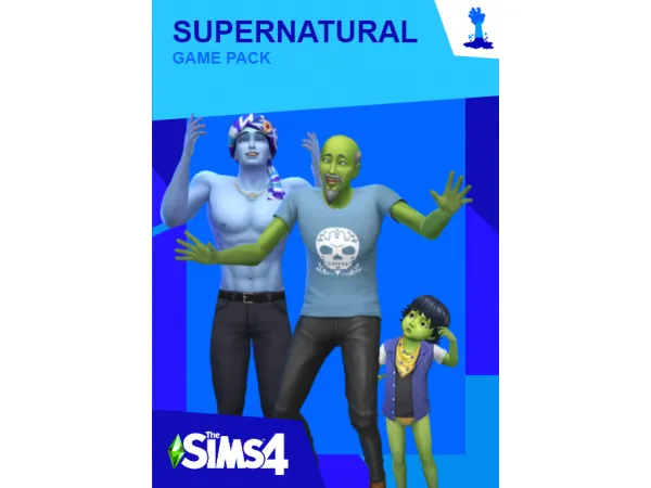 Maxis Match Supernatural by SpaceAce - The Sims 4 Custom Content