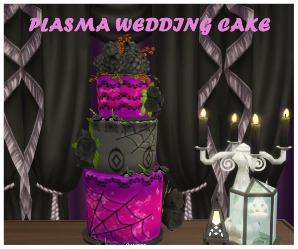 Maxis Match PLASMA WEDDING CAKE by simsfinds - The Sims 4 Custom Content