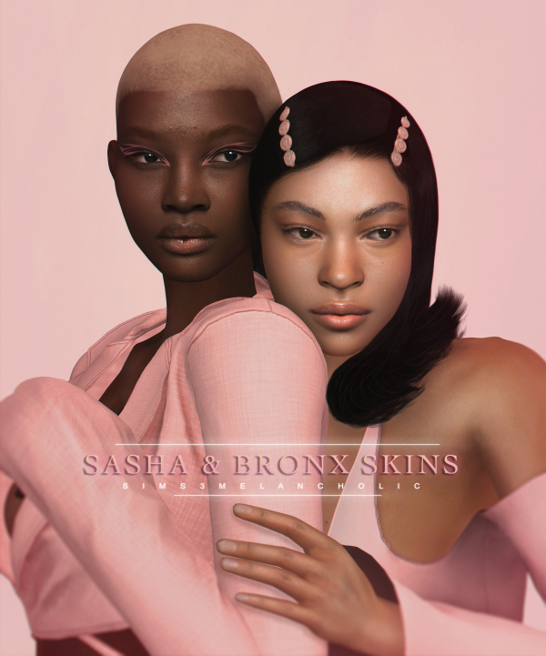 Alpha Sashs and Bronx skins by simsfinds - The Sims 4 Custom Content