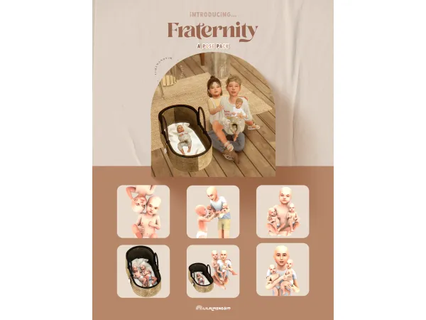 Mix Fraternity - The Sims 4 Custom Content