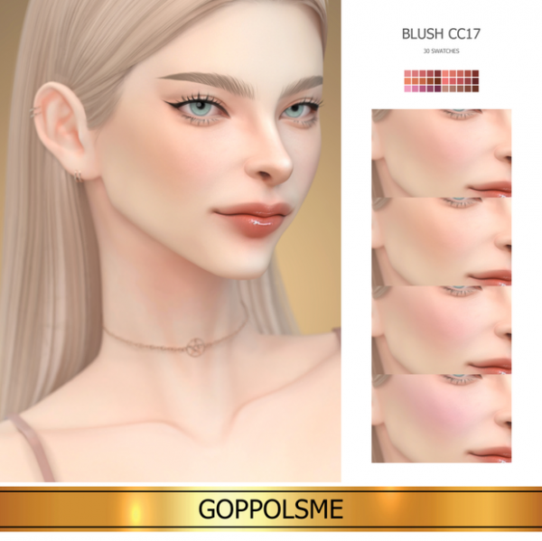 Alpha Blush CC17 by simsfinds - The Sims 4 Custom Content