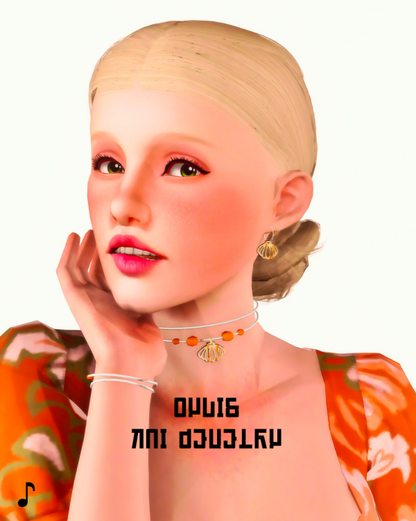 Kai Jewelry Set Conversion by simsfinds - The Sims 3 Custom Content