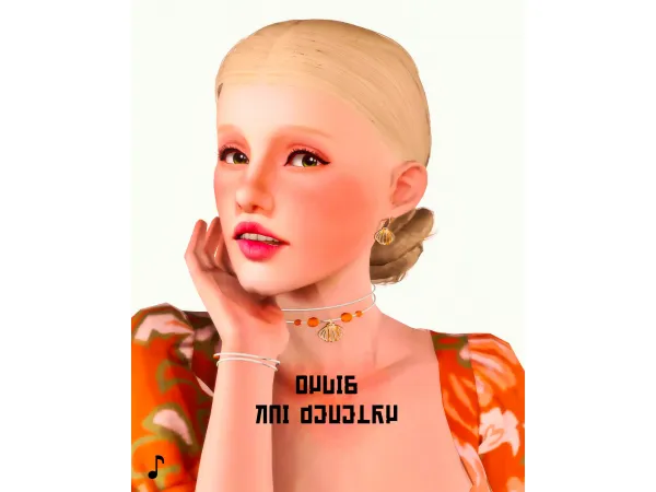 Kai Jewelry Set Conversion - The Sims 3 Custom Content