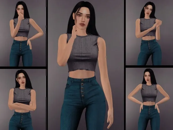 Mix Model Poses 03 by Lutessasims - The Sims 4 Custom Content