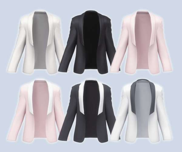 Alpha Male suit top (To be published on 12 Dec) by simsfinds - The Sims 4 Custom Content