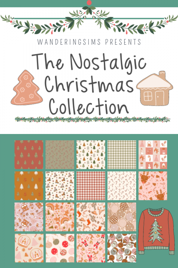 Introducing the Nostalgic Christmas Collection by simsfinds - The Sims 3 Custom Content