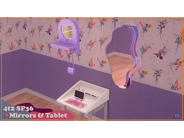 4t2 pastel pop mirrors tablet - The Sims 2 Custom Content