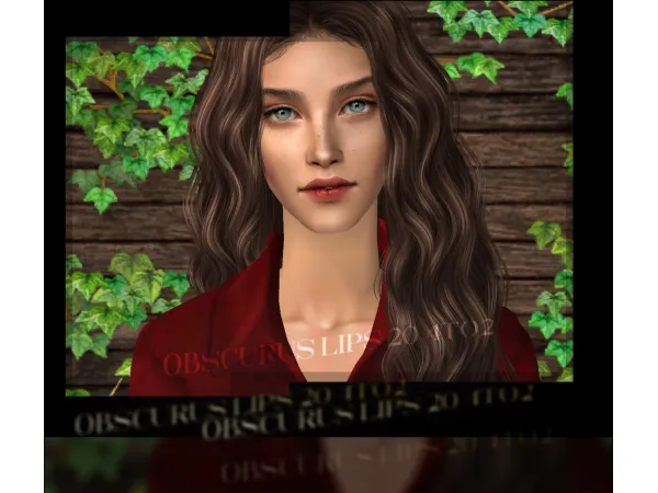 Obscuruss lips 20 4to2 - The Sims 2 Custom Content