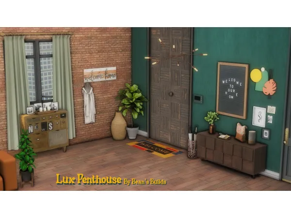 Maxis Match Lux Penthouse by Bean's Builds - The Sims 4 Custom Content