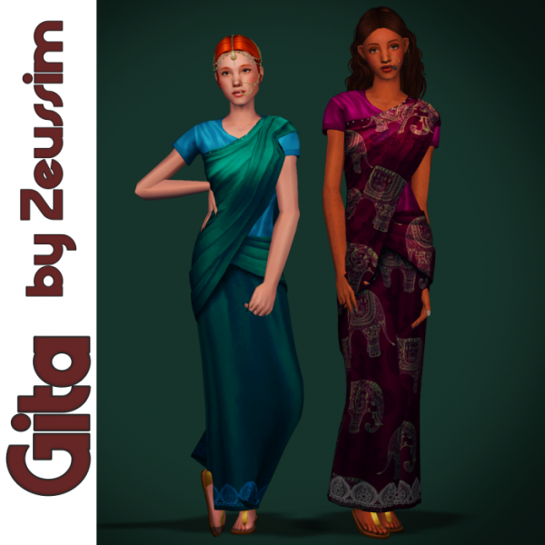 Asian Affair (Desi) by simsfinds - The Sims 2 Custom Content