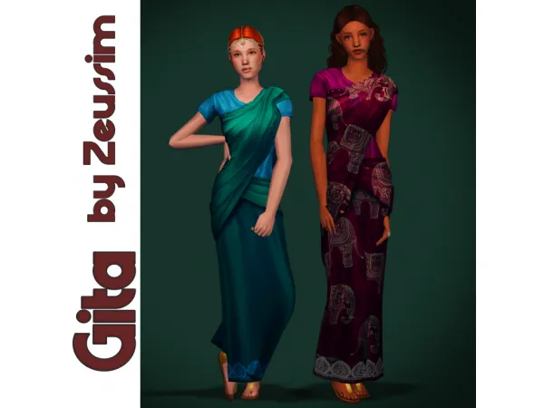 Asian Affair (Desi) by Zeussim - The Sims 2 Custom Content