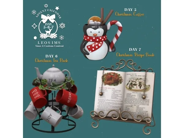 Alpha Advent Calendar Day 5 6 7 - The Sims 4 Custom Content