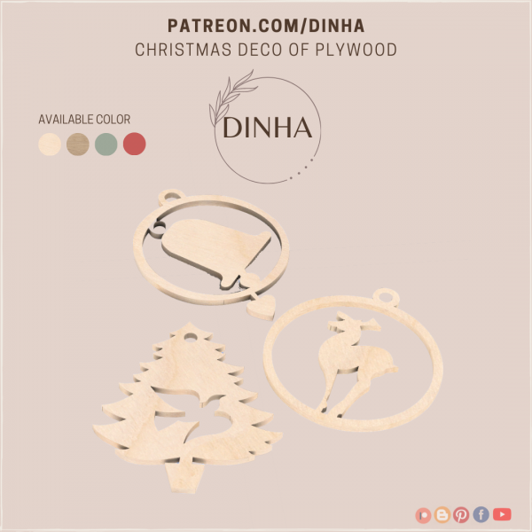 Alpha Christmas Deco of Plywood by dinhagamer - The Sims 4 Custom Content