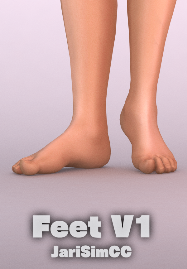 Mix JariSimCC Feet Adult V1 by simsfinds - The Sims 4 Custom Content